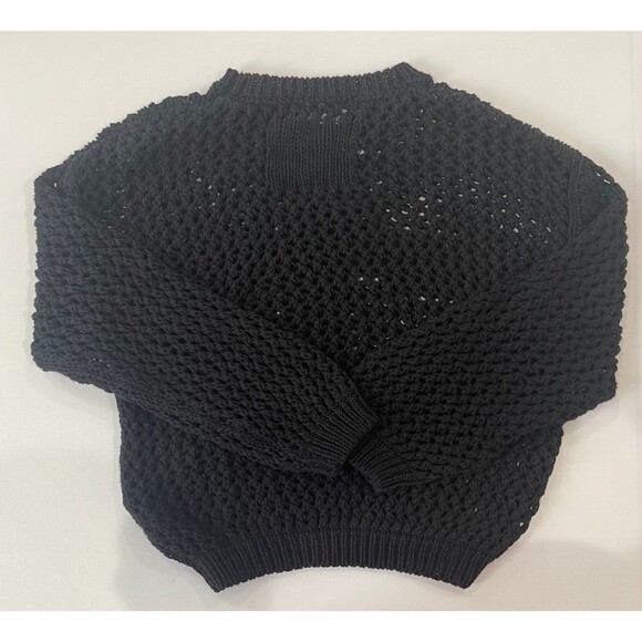 Racer Worldwide Safety Pin Cross Sweater Size S Black - Picture 4 of 7